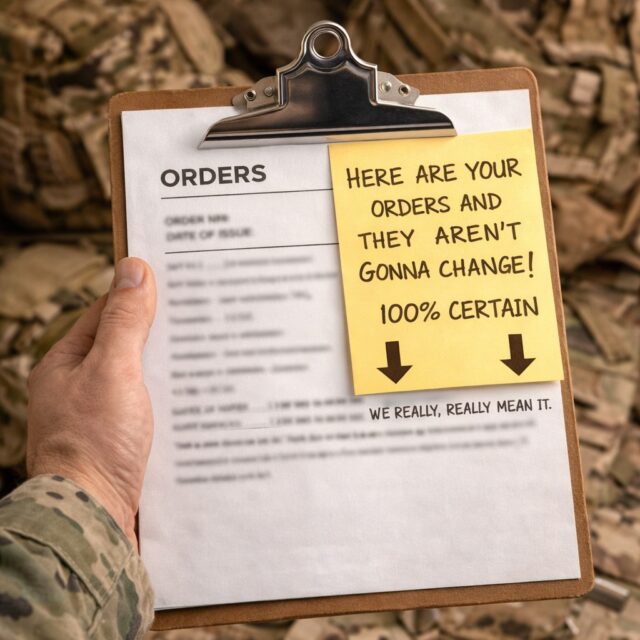 April Fools. 😅

“Here are your orders, and they definitely aren’t going to change.” "The movers aren't going to break your stuff" 
Yeah right! 

If you know, you know:
the plans change,
the timeline changes,
the move changes,
the field time changes,
and somehow dinner still ends up on the table.

Military life can be exhausting, unpredictable, and honestly a lot to carry. If you’re a military spouse feeling stretched thin, burnt out, or just tired of holding it all together, support is available.

At Head Strong and Ready, we support military spouses navigating the unique stress of life with an active duty partner. If you have TRICARE, you may be able to start outpatient mental health therapy without a referral, depending on your plan and provider setup.

Reach out to Headstrong and Ready to get started.
Text us at 858-362-5331

#MilitarySpouse #MilSpouse #MilitaryLife #TRICARE #OnlineTherapy #HeadstrongAndReady