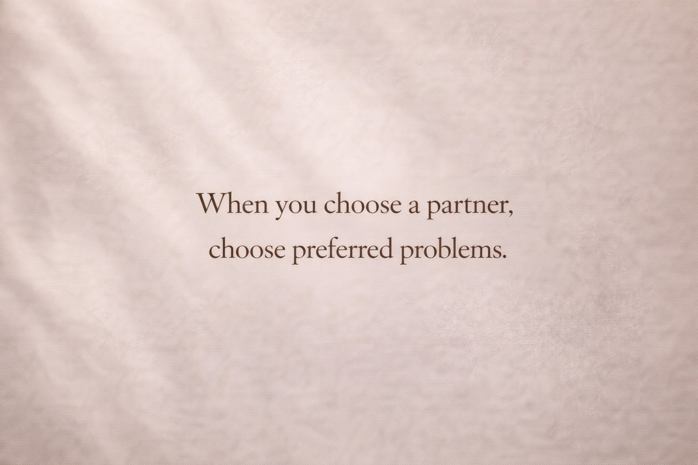 Not all relationship problems are equal.

Some problems happen inside a relationship with goodwill:
misunderstandings,
different habits,
bad timing,
stress,
ordinary friction,
the kinds of issues that can be talked through and repaired. These are room-mate issues. You think the sink has to be cleared before bed, your partner doesn't. This is not a moral imperative or affront, this is a difference in preferences. You want those problems any day over trust and reliability.

Other problems happen inside patterns of contempt:
eye-rolling,
hostility,
chronic disrespect,
mockery,
defensiveness,
and the steady erosion of emotional safety.

That distinction matters.

A relationship does not have to be perfect to be healthy.
But it does need enough goodwill to make repair possible.

Choose problems with goodwill,
not patterns with contempt.

#relationships #relationshiphealth #couplescommunication #therapy #mentalhealth #psychology #emotionalintelligence #communication #partnership #healing