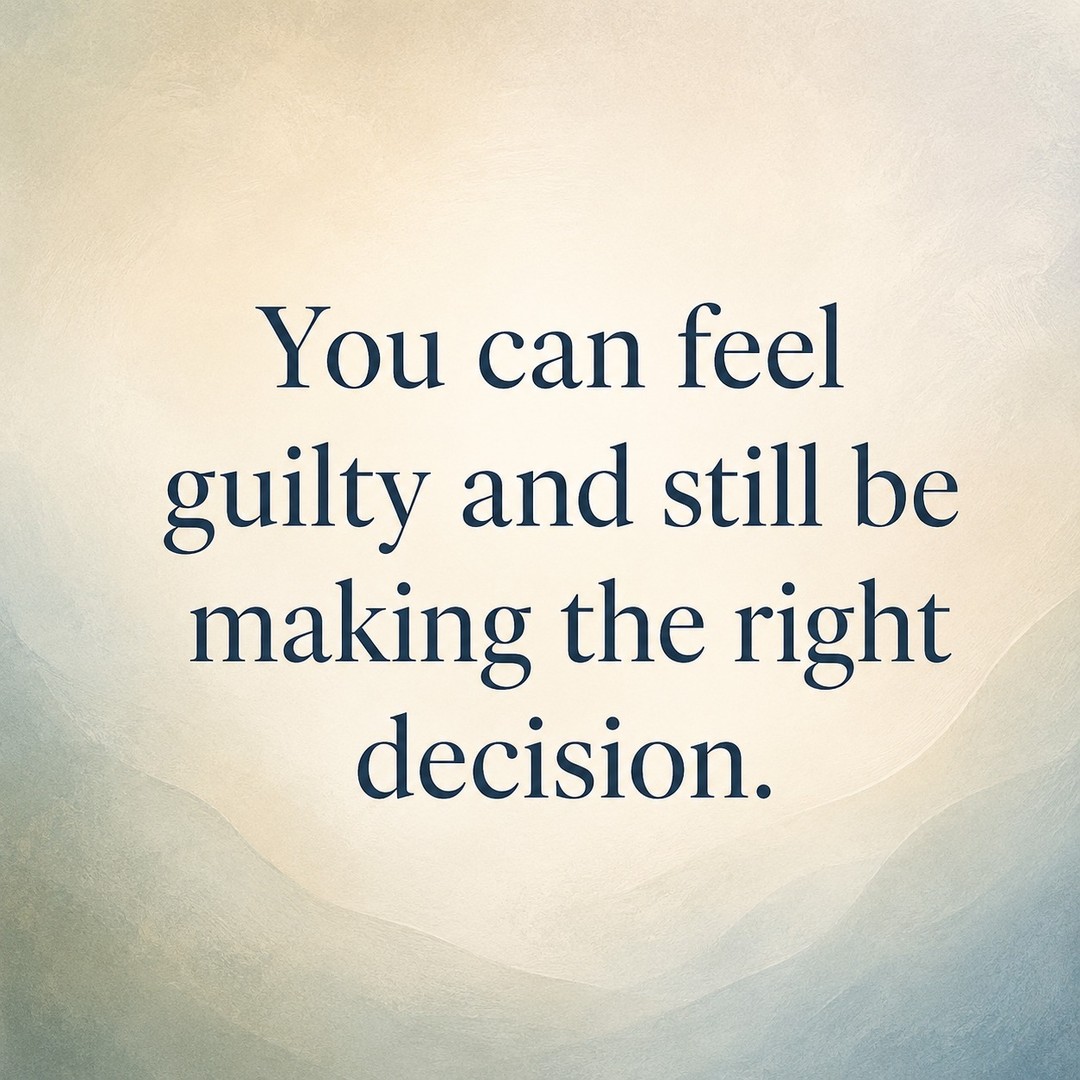You can feel guilty and still be making the right decision.

Guilt often shows up when we set boundaries, change old patterns, or stop carrying what was never ours to carry.

That doesn’t mean the decision is wrong.
It may mean the decision is new.

At Headstrong & Ready, we support military families and individuals navigating hard choices, transitions, stress, and emotional load.

You are allowed to protect your peace.

#HeadstrongAndReady #MentalHealthSupport #MilitaryFamilies #Therapy #Boundaries #EmotionalWellness #TRICARE

We can help! Tricare beneficiaries text 858-362-5331 to get started!