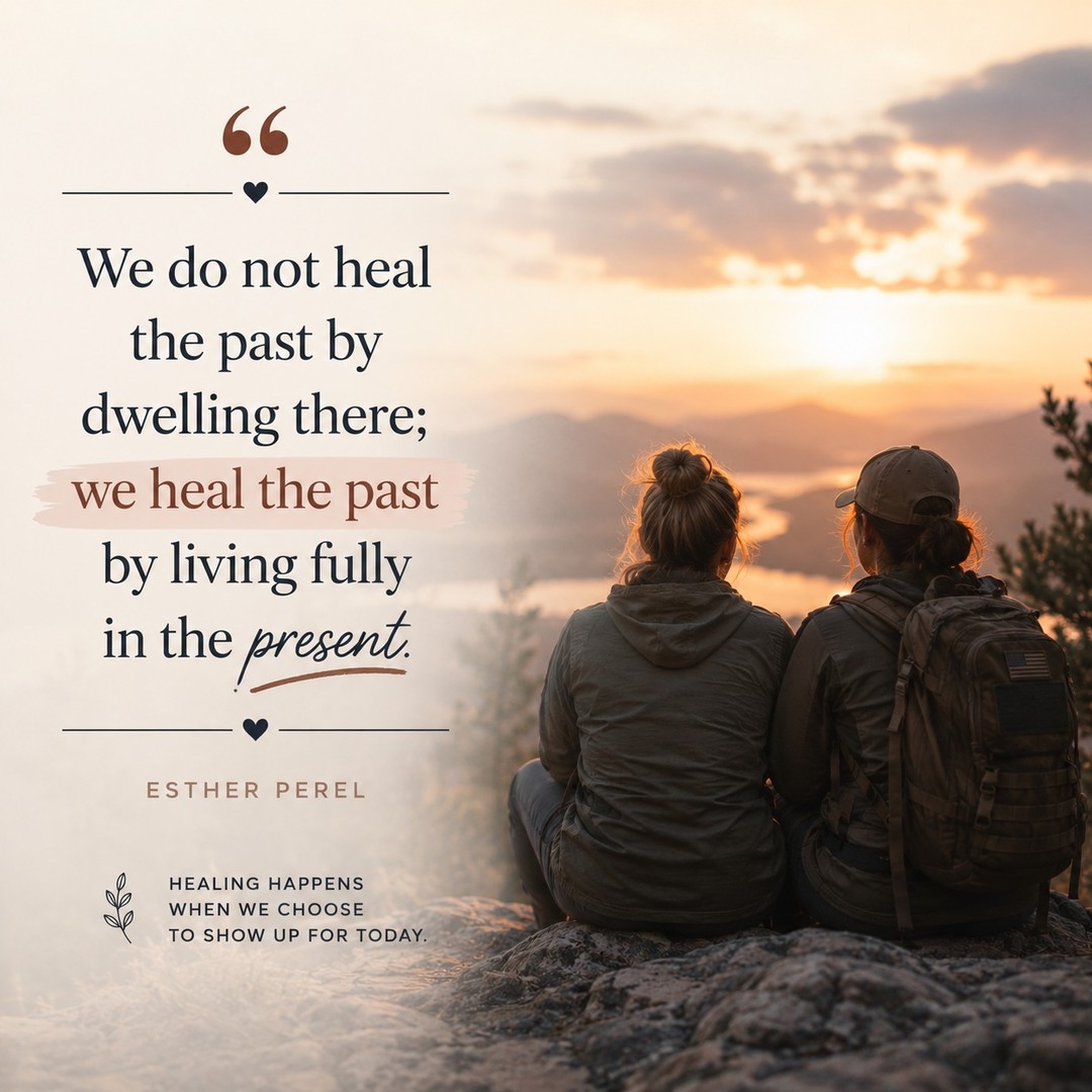 "We do not heal the past by dwelling there; we heal the past by living fully in the present." โ Esther Perel
Healing doesn't mean forgetting what happened.
It doesn't mean pretending the pain wasn't real.
It means learning how to carry your story without letting it carry you.
So often, we find ourselves replaying old wounds, past mistakes, or moments we wish had gone differently. But healing isn't found in staying stuck there.
It's found in the small choices we make today.
๐ฟ Taking a walk.
๐ฟ Calling a friend.
๐ฟ Asking for support.
๐ฟ Setting a boundary.
๐ฟ Giving yourself grace.
The present moment may not erase the past, but it can become the place where healing begins.
At Head Strong & Ready, we believe recovery isn't about being perfectโit's about continuing to show up for yourself, one day at a time.
No matter what you've been through:
โจ You are not defined by your hardest chapter.
โจ Your future is still being written.
โจ Healing is possible.
What is one thing helping you stay grounded in the present right now?
Share below. Your answer may help someone else. ๐
๐ headstrongready.org
๐ (858) 362-5331
#HeadStrongAndReady #EstherPerel #HealingJourney #MentalHealthMatters #MentalWellness #TraumaHealing #Mindfulness #GrowthAndHealing #YouAreNotAlone #Resilience #CommunitySupport #HopeAndHealing #MentalHealthAwareness #StrongerTogether