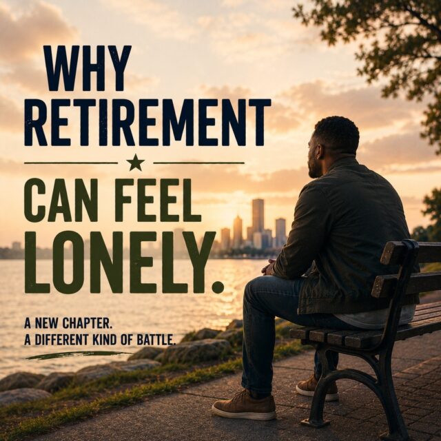 Retirement isn't just the end of a career.

For many veterans, it's the end of a routine, a mission, and a community that's been part of daily life for years.

No more morning formations.
No more familiar faces.
No more shared purpose.

Even if retirement is something you've looked forward to, it's normal to grieve what you're leaving behind.

Loneliness doesn't mean you made the wrong decision.

It means you're human.

Be patient with yourself as you build your next chapter. 💙

#MilitaryRetirement #Veterans #MilitaryLife #MentalHealth #Transition #Retirement #HeadStrongReady