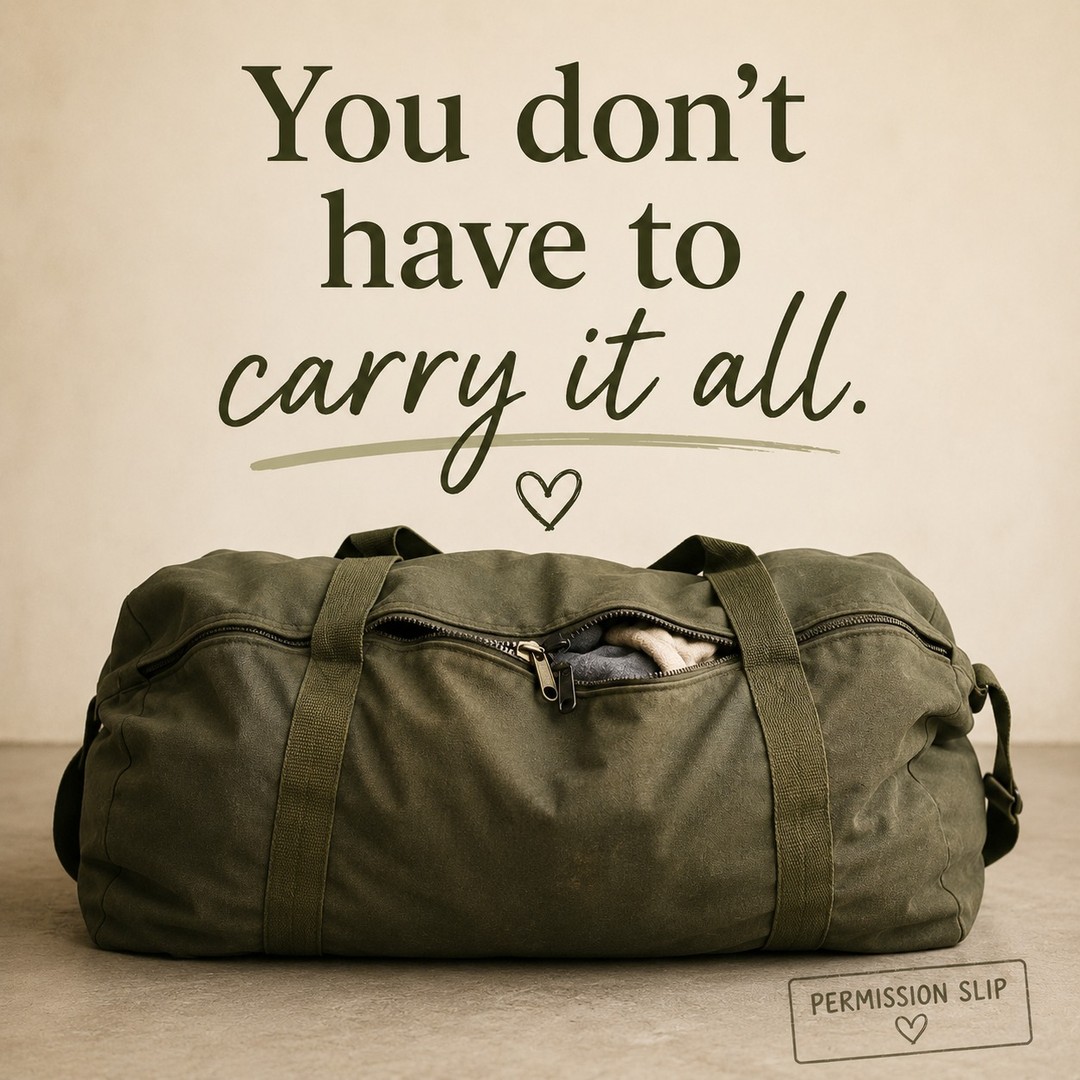 🧳 You're carrying a lot.

Maybe it's a deployment.

Maybe it's a PCS.

Maybe it's parenting, work, relationships, aging parents, or simply trying to keep everything together.

Whatever you're carrying, here's your reminder:

**You don't have to carry it all alone.**

Asking for support isn't giving up. Sometimes it's the strongest thing you can do.

💙 Be kind to yourself today.

#MentalHealth #MilitaryLife #MilitaryFamilies #MilitarySpouse #TRICARE #SelfCare #Therapy #HeadStrongReady