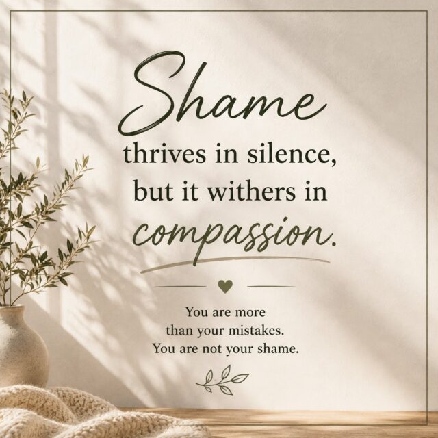 Shame can make us want to hide.

It whispers:
💭 “Something is wrong with me.”
💭 “I’m not good enough.”
💭 “If people really knew me, they wouldn’t accept me.”

But shame grows in isolation. Compassion gives us a way out. 💚

You can make a mistake without being a mistake.
You can have regrets without being defined by them.
You can acknowledge the parts of yourself you want to change while still believing you are worthy of love, understanding, and support.

Healing doesn't require you to pretend the past didn't happen. It means learning how to hold your experiences with honesty and compassion.

If shame has been keeping you stuck, therapy can provide a safe, judgment-free space to explore where it comes from and begin building a healthier relationship with yourself.

At Head Strong & Ready, we're here to help.

📞 (858) 362-5331
💻 Primarily telehealth across California
🌿 HeadStrongAndReady.org

You are more than your mistakes. You are not your shame. 🤍

#Shame #SelfCompassion #MentalHealthMatters #TherapyWorks #MentalWellness #HealingJourney #SelfWorth #EmotionalWellness #MentalHealthAwareness #HeadStrongAndReady #Therapy #YouAreMoreThanYourMistakes