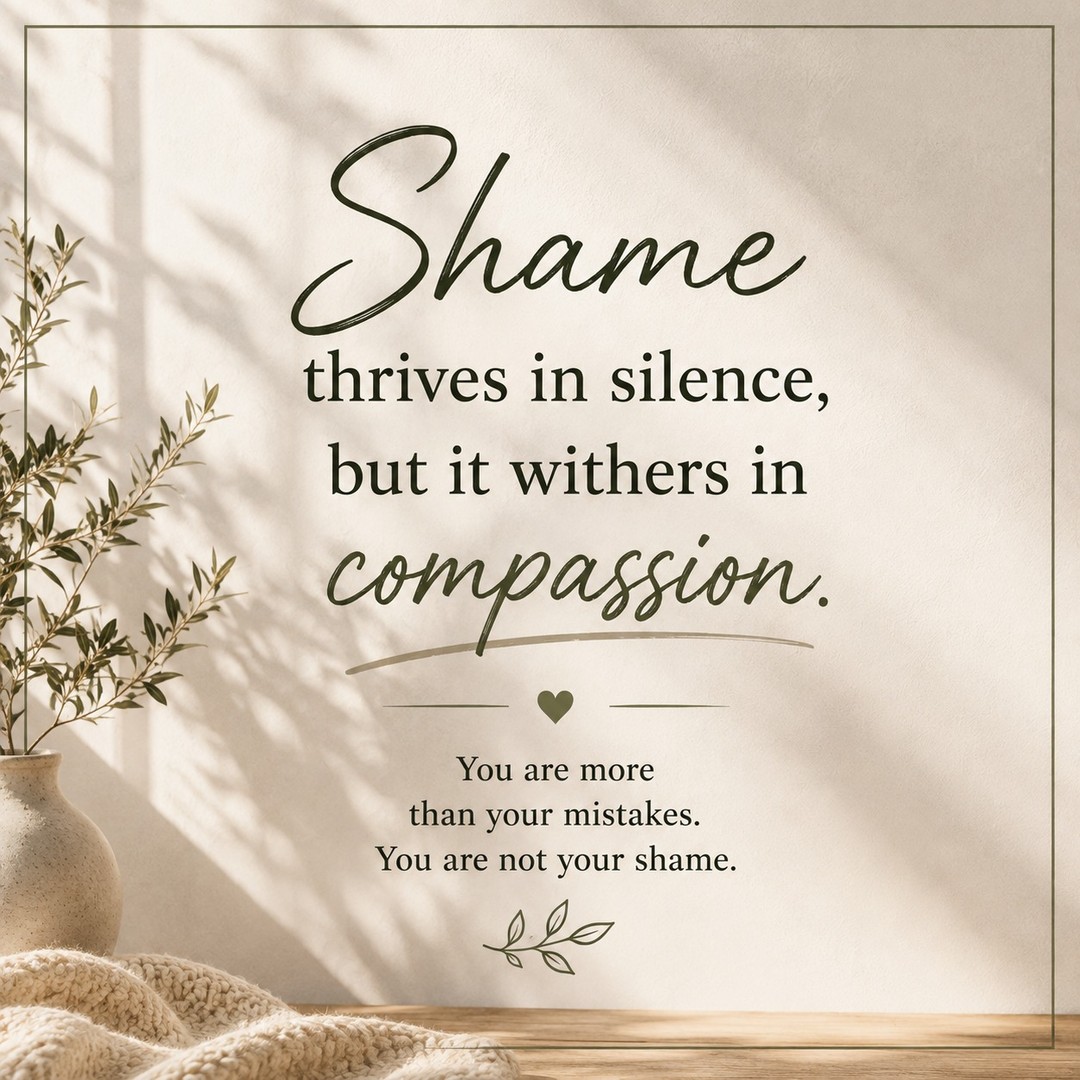 Shame can make us want to hide.

It whispers:
💭 “Something is wrong with me.”
💭 “I’m not good enough.”
💭 “If people really knew me, they wouldn’t accept me.”

But shame grows in isolation. Compassion gives us a way out. 💚

You can make a mistake without being a mistake.
You can have regrets without being defined by them.
You can acknowledge the parts of yourself you want to change while still believing you are worthy of love, understanding, and support.

Healing doesn't require you to pretend the past didn't happen. It means learning how to hold your experiences with honesty and compassion.

If shame has been keeping you stuck, therapy can provide a safe, judgment-free space to explore where it comes from and begin building a healthier relationship with yourself.

At Head Strong & Ready, we're here to help.

📞 (858) 362-5331
💻 Primarily telehealth across California
🌿 HeadStrongAndReady.org

You are more than your mistakes. You are not your shame. 🤍

#Shame #SelfCompassion #MentalHealthMatters #TherapyWorks #MentalWellness #HealingJourney #SelfWorth #EmotionalWellness #MentalHealthAwareness #HeadStrongAndReady #Therapy #YouAreMoreThanYourMistakes